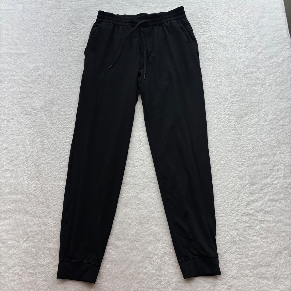 Lululemon ABC Jogger Mens Black Tapered Tech Pants LM5BBXS Size Small